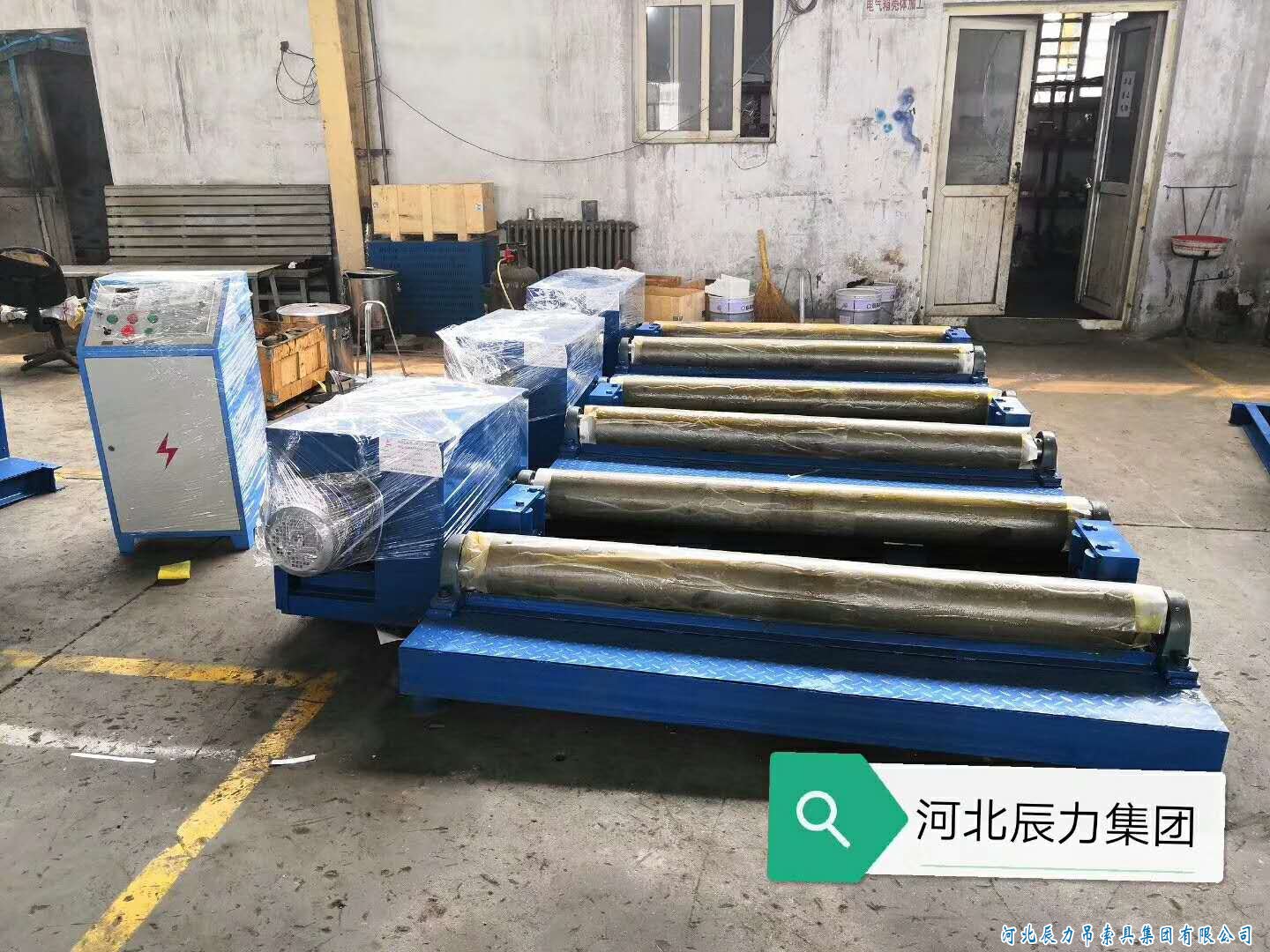 鋼絲繩纏放繩機(jī)器，鋼絲繩索具壓制機(jī)器，集體裝柜發(fā)貨
